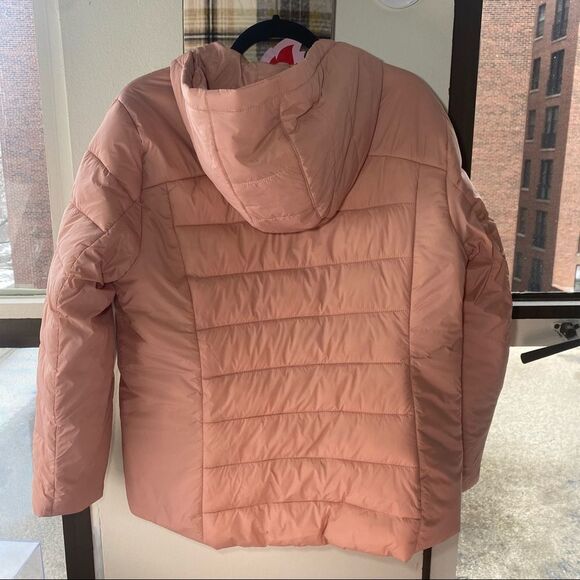🆕 Spyder Womens Clara Short Puffer Jacket 'Misty Rose' - MSRP: $199 - Picture 5 of 11